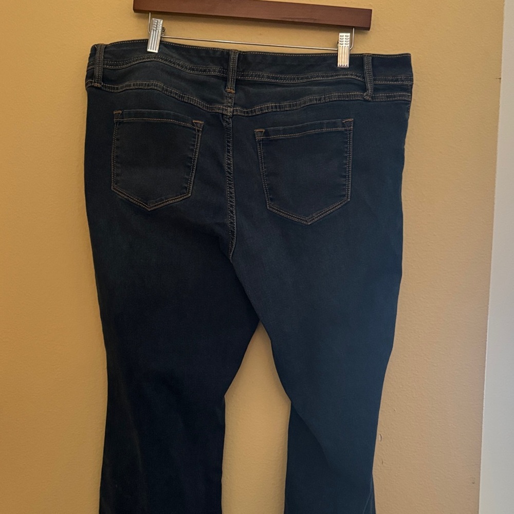 Torrid Navy Flare Jeans - Picture 5 of 5